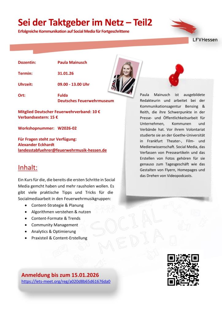 W2026-02 Sei der Taktgeber im Netz-Fortgeschrittene